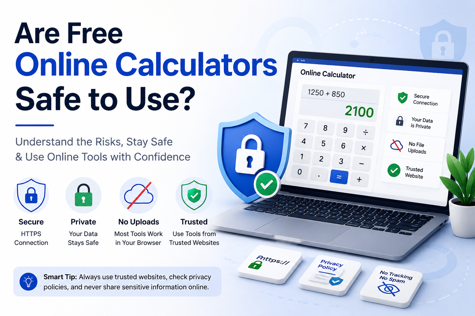 Are free online calculators safe to use